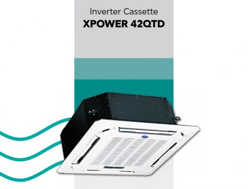 42QTD Inverter Cassette XPower single phase (R32)